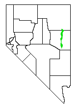 Location of Steptoe Valley within Nevada