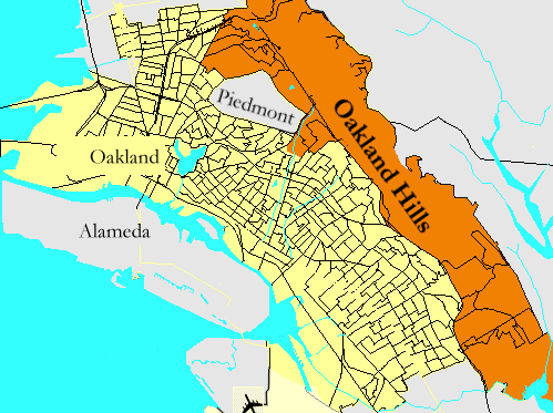Oakland-Hills-area