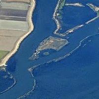 Sacramento River Deep Water Ship Canal and sloughs (cropped to French Island)