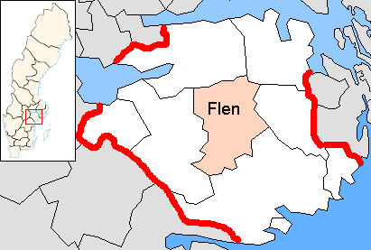 Flen Municipality in Södermanland County