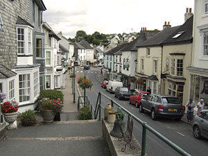View down Church Street, Modbury, South Hams, Devon.jpg
