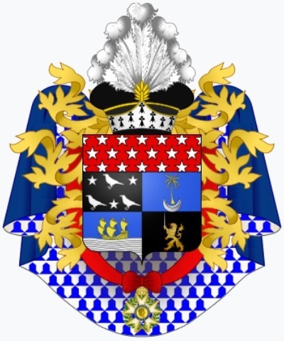 Heraldic achievement of Jean-Andoche Junot, Duke of Abrantès