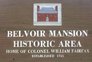 Historic Belvoir Mansion (sign).JPG