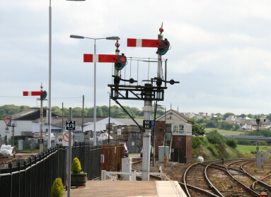 Railway semaphore signal Facts for Kids