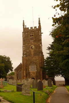 Winkleigh, parish church of All Saints and war memorial - geograph.org.uk - 1464723 (cropped).jpg