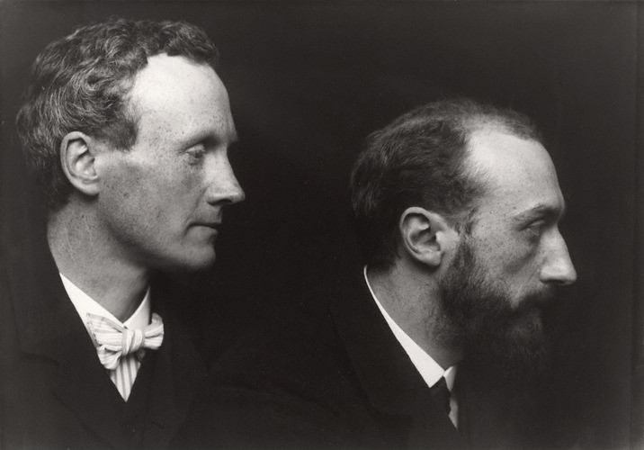 Charles Haslewood Shannon; Charles de Sousy Ricketts by George Charles Beresford