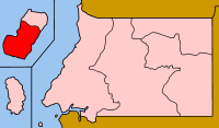 Location of Bioko Sur