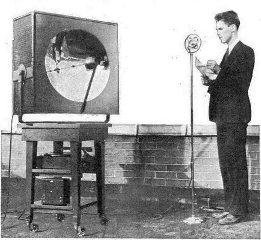 Experimental Westinghouse 3GHz microwave transmitter 1933