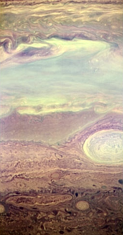 NH Jupiter IR (contrast enhanced)