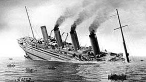 Britannic sinking