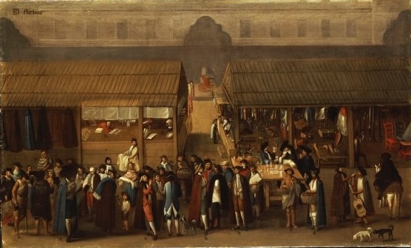 El Parian - 18th century in New Spain