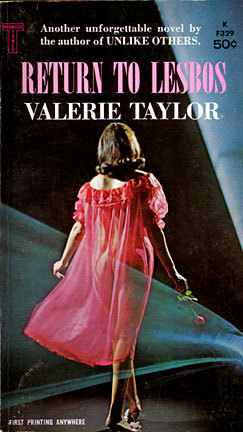 Cover of Return To Lesbos by Valerie Taylor - Midwood Tower F329 1963