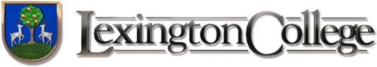 Logo of Lexington College, September 2012