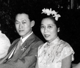 Lee Kuan Yew and Kwa Geok Choo, 1950