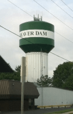 Beaver Dam WI water tower