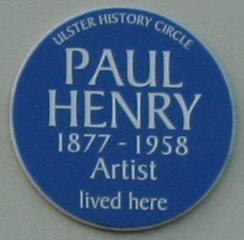 Plaque to Paul Henry