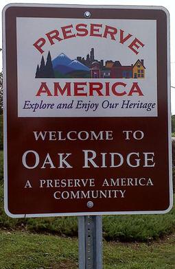 Preserve america sign
