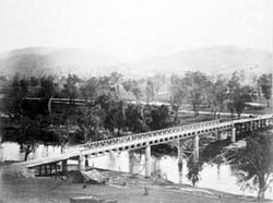 Gundagai bridge 1885