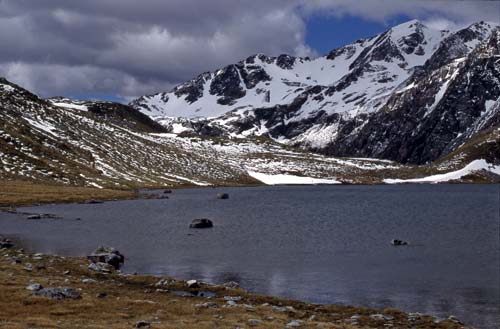 Browning Pass and Lake Browning