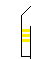 Kit left arm icehockey yellow 3stripes elbow.png