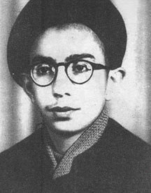 Childhood photo of Seyed Ali Khamenei
