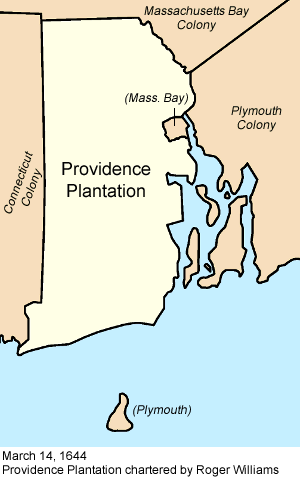 Rhode Island counties timeline