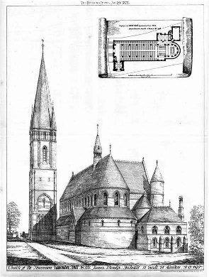 The Ascension, Lavender Hill Original Church Plan