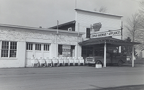 Lehmans Hardware Storefront Circe 1955