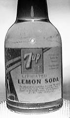 1929 7-Up Bottle