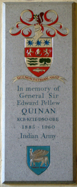 EP Quinan memorial