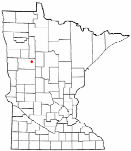 Location of Pine Point, Minnesota