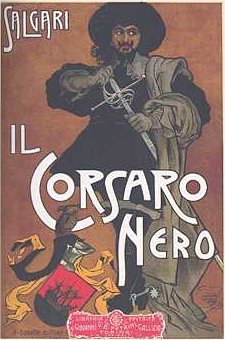 Corsaro Nero ed 1904 Salgari