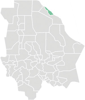 Municipality of Práxedis G. Guerrero in Chihuahua