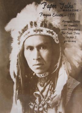 Portrait of Chief Henry Red Eagle