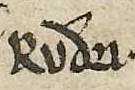 Ruðri (AM 45 fol, folio 122v)