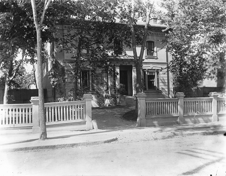 William Notman's house, 557 Sherbrooke Street West, Montreal, QC, 1893