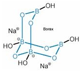 Borax-Struktur