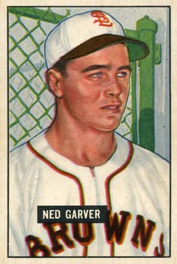 1951 Bowman Ned Garver