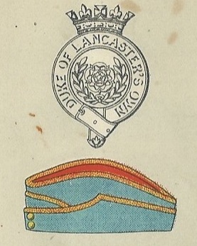Duke of Lancaster's Yeomanry badge and service cap