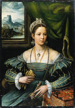 Girolamo da Carpi - Bildnis einer Dame