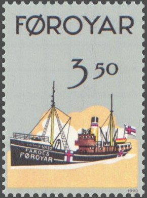 Faroe stamp 195 trawler nyggjaberg