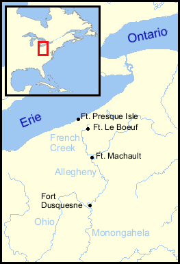 French Forts 1754