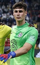 Group photographs of Chelsea, Al Hilal SFC vs Chelsea F.C., 9 February 2022 (Kepa Arrizabalaga)