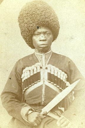 An African man in Karabakh by George Kennan