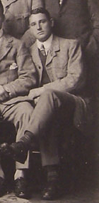 Phil Waller with the British Isles team in 1910