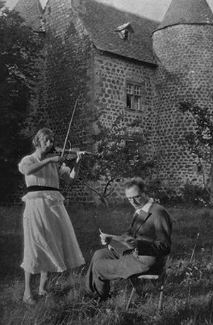 Claire Delbos and Olivier Messiaen