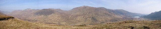 Panorama of upper Glen Affric - geograph.org.uk - 86282