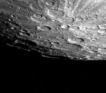 South Pole of Mercury