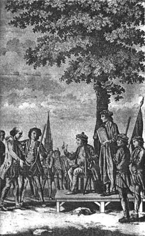 A group of dissenters in Norfolk during Robert Kett's rebellion of 1549
