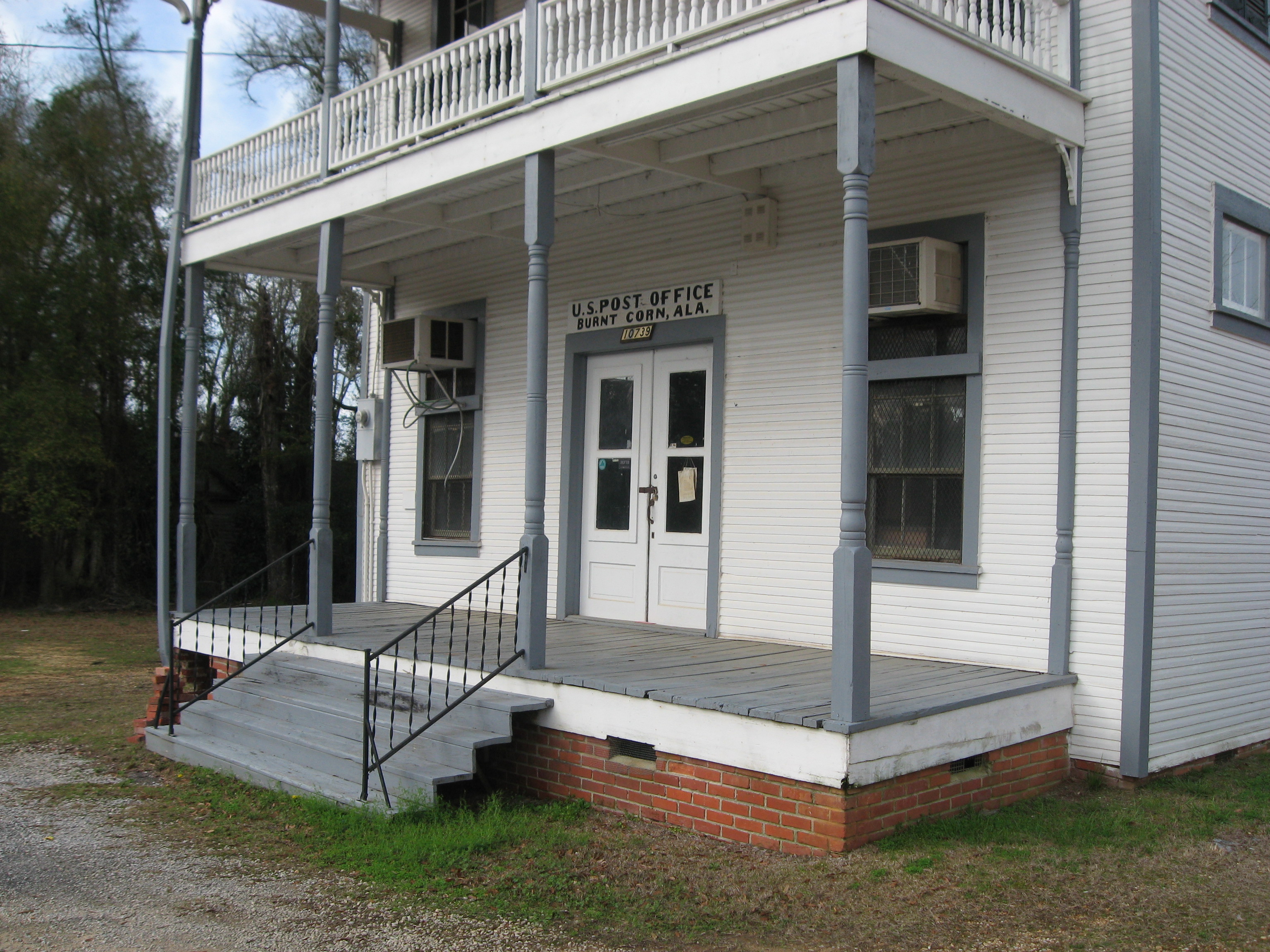 Image Burnt Corn, Alabama, Lowrey's General Store and Post Office